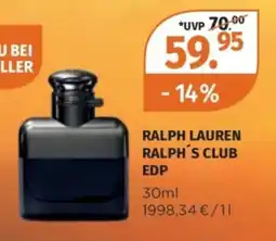 Müller RALPH LAUREN RALPH'S CLUB EDP Angebot