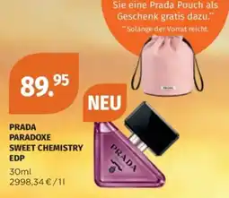 Müller PRADA PARADOXE SWEET CHEMISTRY EDP Angebot