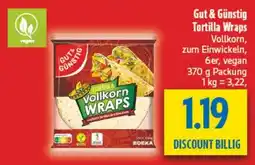 diska Tortilla Vollkorn WRAPS Angebot