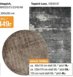 Opti Wohnwelt Teppich Luna Angebot