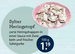 V Markt Sylter Heringstopf Angebot