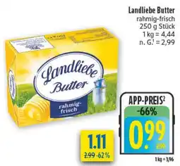 diska Landliebe Butter Angebot