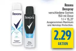diska Rexona Deospray Angebot