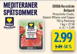 diska EDEKA Herzstücke Antipasti Angebot