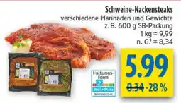 diska Schweine-Nackensteaks Angebot