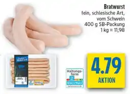 diska Bratwurst fein, schlesische Art, vom Schwein Angebot