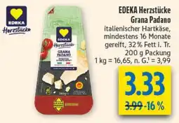 diska EDEKA Herzstücke Grana Padano Angebot