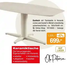 Opti Wohnwelt Ole Peterson Esstisch Angebot
