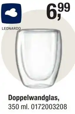 Opti Wohnwelt LEONARDO Doppelwandglas Angebot