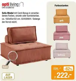 Opti Wohnwelt opti living Sofa-Modul Angebot