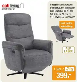 Opti Wohnwelt Opti living Sessel Angebot
