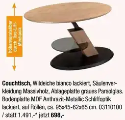 Opti Wohnwelt Couchtisch Angebot
