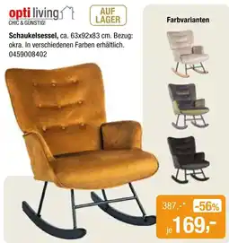 Opti Wohnwelt opti living Schaukelsessel Angebot