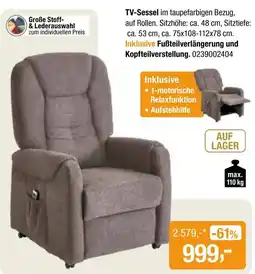 Opti Wohnwelt TV-Sessel Angebot