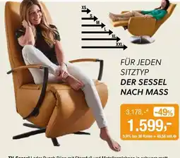Opti Wohnwelt TV Sessel Leder Angebot