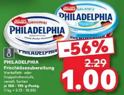 Kaufland PHILADELPHIA Frischkäsezubereitung Angebot