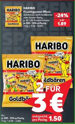 Kaufland HARIBO Fruchtgummi-Minis Goldbären Angebot