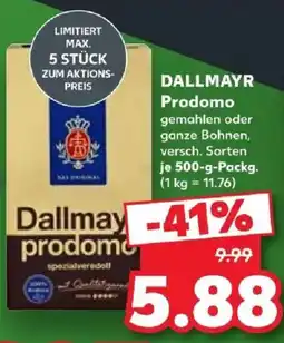 Kaufland Dallmayr Prodomo Angebot