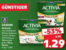 Kaufland DANONE Activia Ballaststoffe Angebot