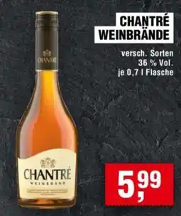 Handelshof CHANTRÉ WEINBRÄNDE Angebot