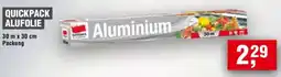 Handelshof Quickpack alufolie Angebot