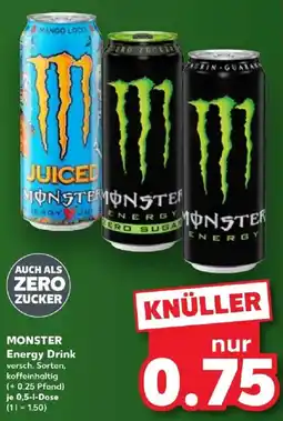 Kaufland MONSTER Energy Drink Angebot