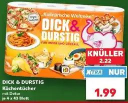 Kaufland DICK & DURSTIG Küchentücher Angebot