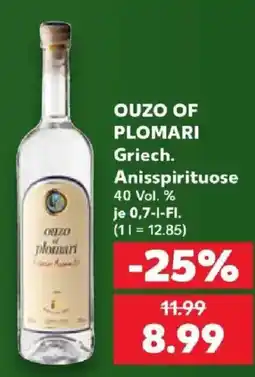 Kaufland OUZO OF PLOMARI Angebot