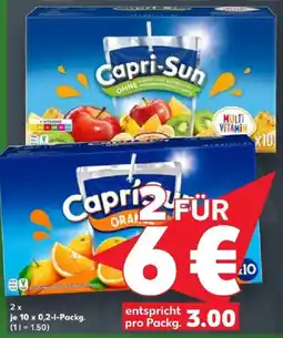 Kaufland CAPRI-SUN Fruchtsaftgetränk Angebot