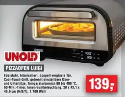Handelshof UNOLD PIZZAOFFEN LUIGI Angebot