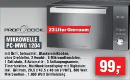 Handelshof PROFI COOK MIKROWELLE PC-MWG 1204 Angebot
