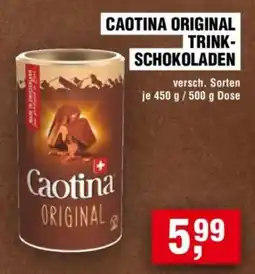 Handelshof Caotina Original Trink-Schokoladen Angebot