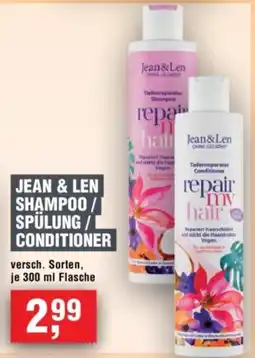 Handelshof JEAN & LEN SHAMPOO / SPÜLUNG / CONDITIONER Angebot