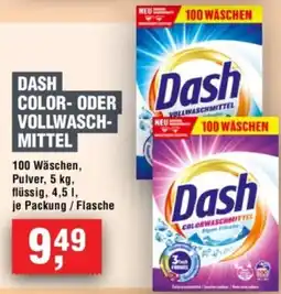 Handelshof Dash Color- oder Vollwaschmittel Angebot