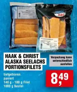 Handelshof HAARK & CHRIST ALASKA SEELACHS PORTIONSFILETS Angebot