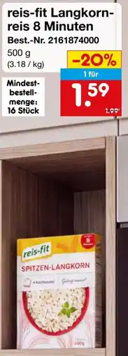 Netto Marken-Discount reis-fit Langkornreis 8 Minuten Angebot