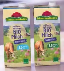 Netto Marken-Discount Schwarzwaldmilch Bio lactosefreie H-Milch Angebot