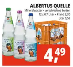 Hörl Getränke ALBERTUS QUELLE Mineralwasser Angebot