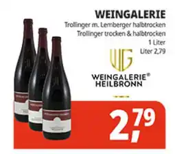 Hörl Getränke WEINGALERIE Trollinger m. Lemberger halbtrocken Trollinger trocken & halbtrocken Angebot