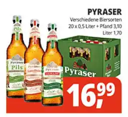 Hörl Getränke PYRASER Verschiedene Biersorten Angebot