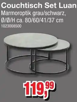 Möbelfundgrube Couchtisch Set Luan Angebot