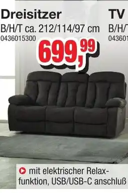 Möbelfundgrube Dreisitzer Angebot
