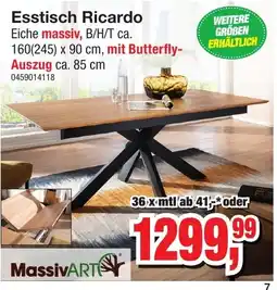 Möbelfundgrube Essstisch Ricardo Angebot