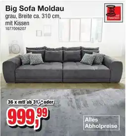 Möbelfundgrube Big Sofa Moldau Angebot