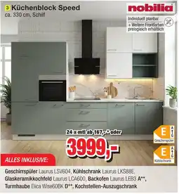 Möbelfundgrube Küchenblock Speed nobilia Angebot