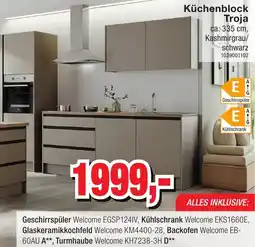 Möbelfundgrube Küchenblock Troja Angebot