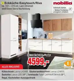 Möbelfundgrube Eckküche Easytouch/Riva Angebot