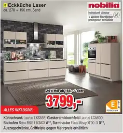 Möbelfundgrube Eckküche Laser Angebot