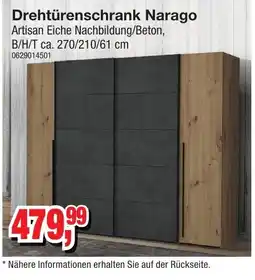 Möbelfundgrube Drehtürenschrank Narago Angebot