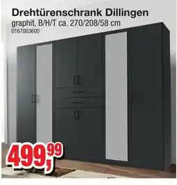 Möbelfundgrube Drehtürenschrank Dillingen Angebot